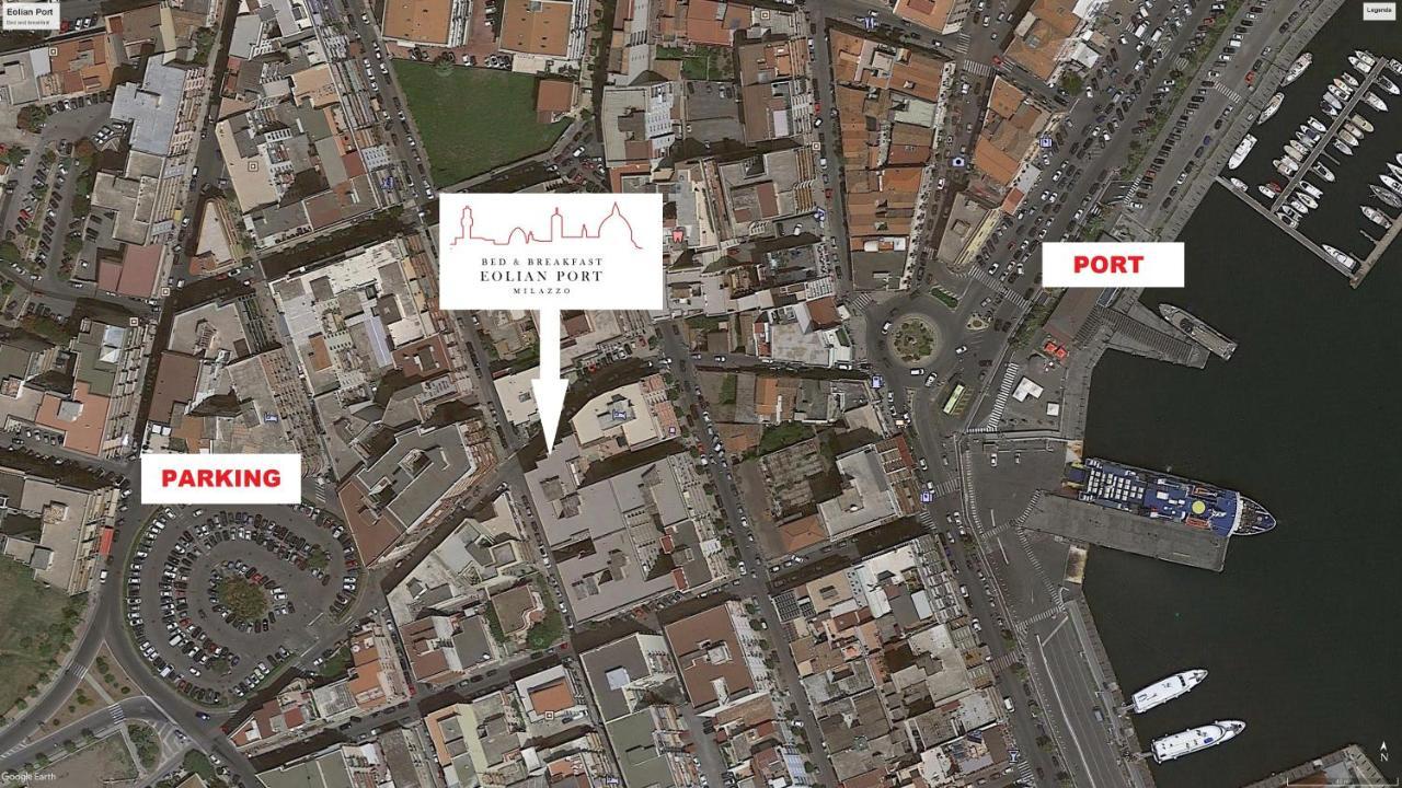 Eolian Port B&B Milazzo Exterior foto